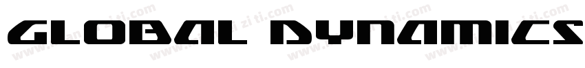 Global Dynamics Ital字体转换
